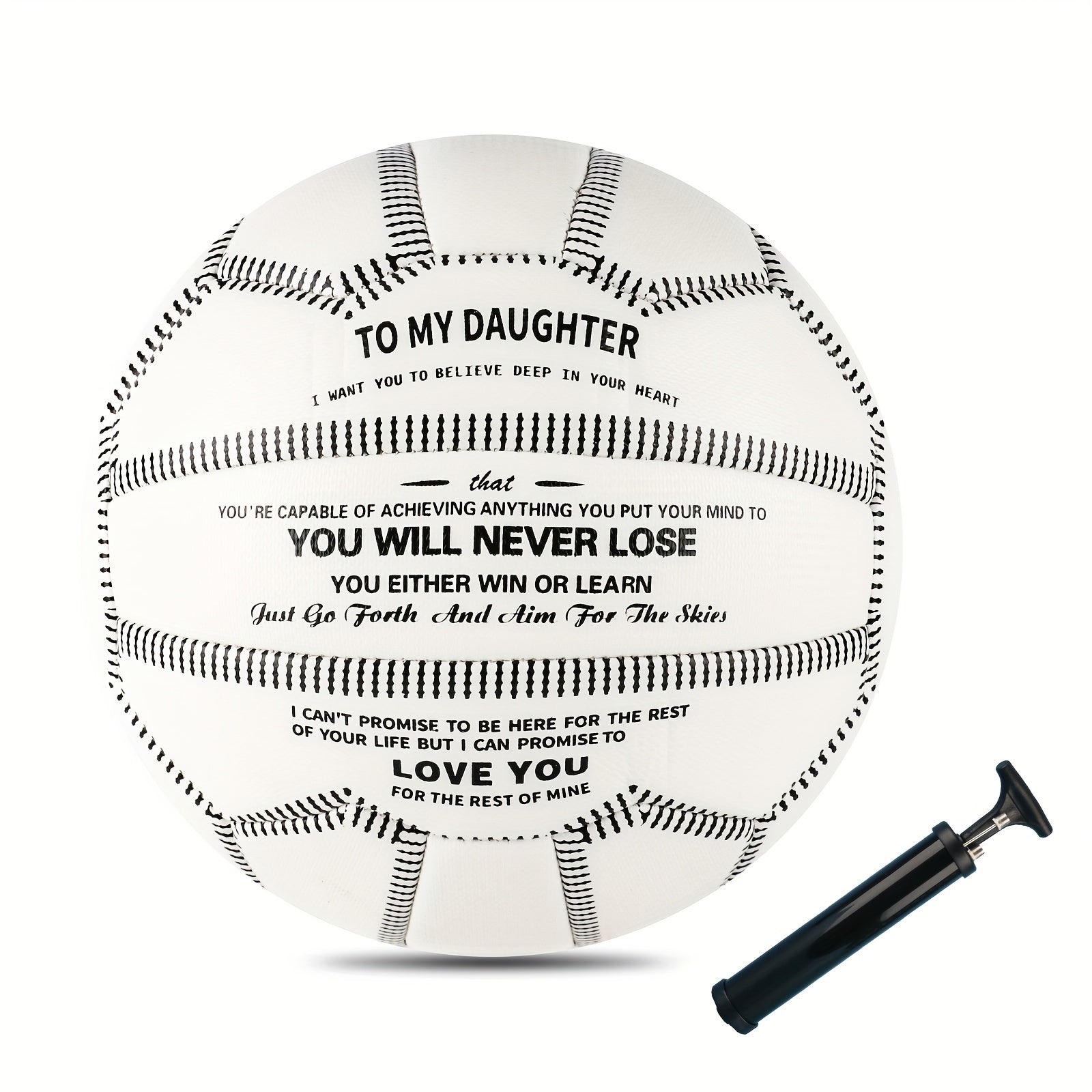 Size 5 Indoor/Outdoor Soccer Ball for Your Daughter
