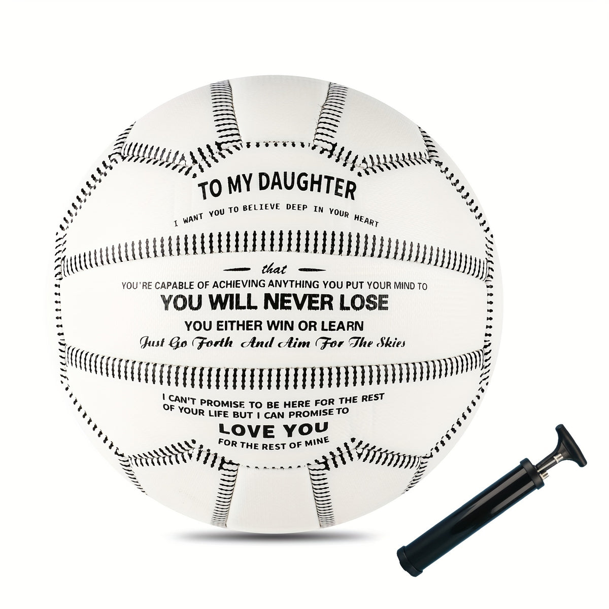 Size 5 Indoor/Outdoor Soccer Ball for Your Daughter