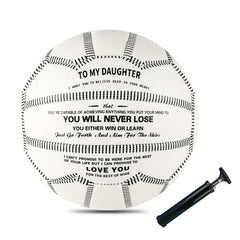 Size 5 Indoor/Outdoor Soccer Ball for Your Daughter