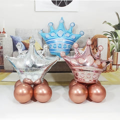 Golden Crown Aluminum Film Balloon Wedding Birthday Party Decoration