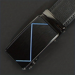 High Buckle Men's Belt Automatic Buckle Belt Business