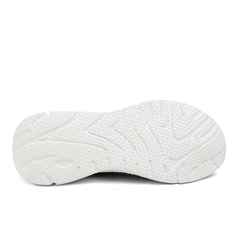 Men's Knitted Slip On Casual Shoes Breathable Lightweight Sock Shoes