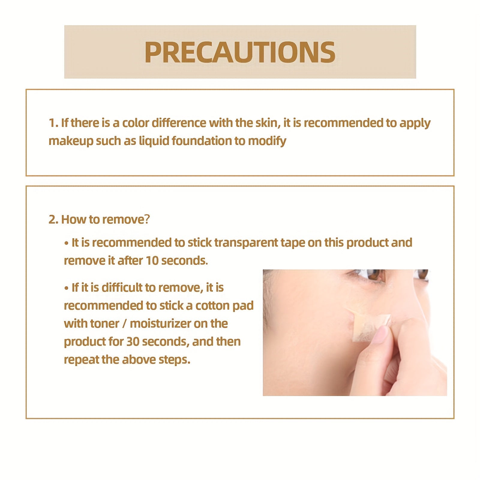 60pcs Invisible Concealer Stickers For Scars Acne Marks Waterproof Skin Tone