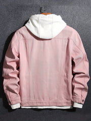 Men's Street Style Denim Jacket for Spring Fall