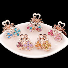 Rhinestone Butterfly Hair Claw Clip Non Slip Grip Hair Jaw Clip