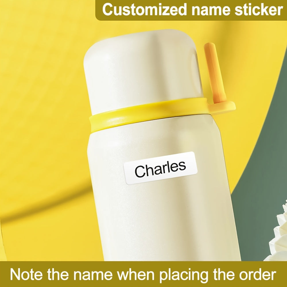 Customizable High Name Stickers Clear Print Waterproof Stain-resistant