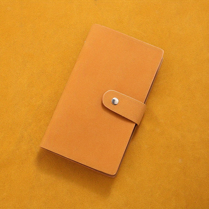 Frosted Leather Large Capacity Card Slot Long Holder