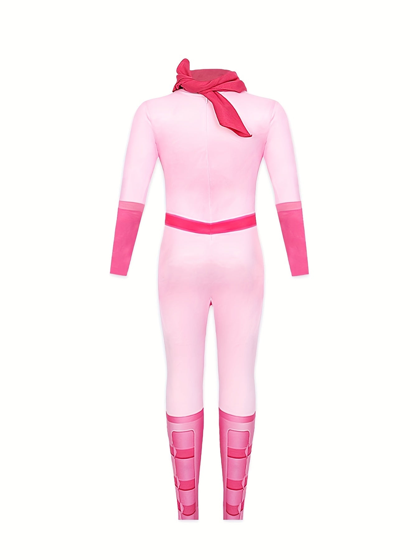 Girls Peach Costume Anime Movie Cosplay Outfit Full Cover Bodysuit