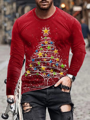 Christmas Tree Men's Long Sleeve Tee