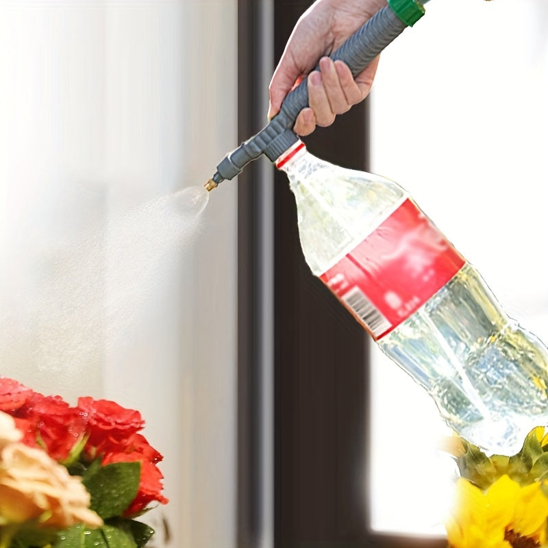 Gardening Irrigation Nozzles for Beverage Bottles, Manual Adjustable
