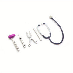 Mini Medical Stethoscope Model 1:12 Scale Toy House Set