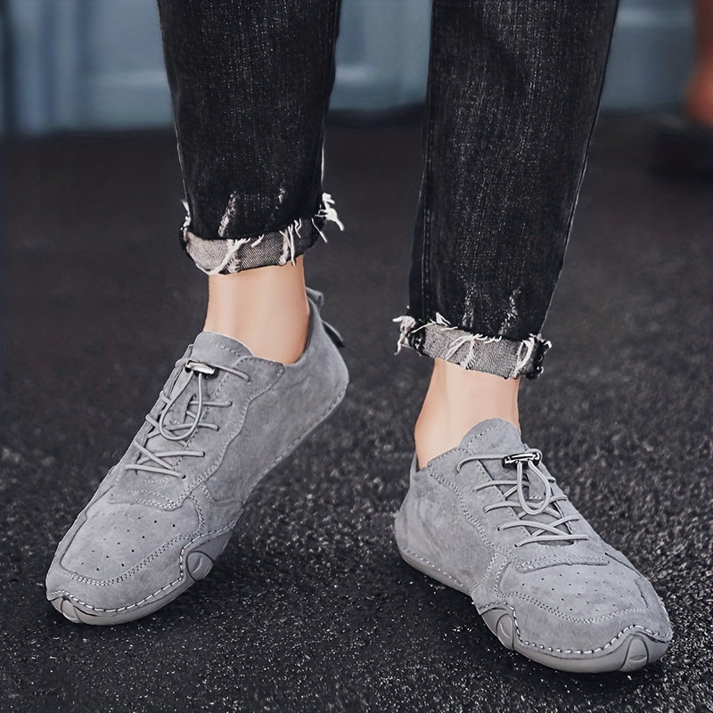 CLOHOO Men's Stitch Casual Shoes Lightweight Breathable Sneakers
