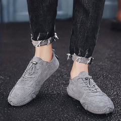 CLOHOO Men's Stitch Casual Shoes Lightweight Breathable Sneakers