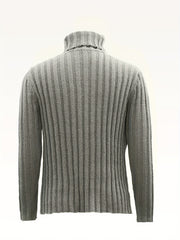 Men's Turtle Neck Cable Knit Sweater