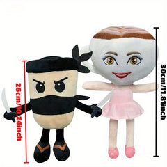 Plush Cappuccino Coffee Cup & Milk Tea Doll - Birthday Gift & Home Decor