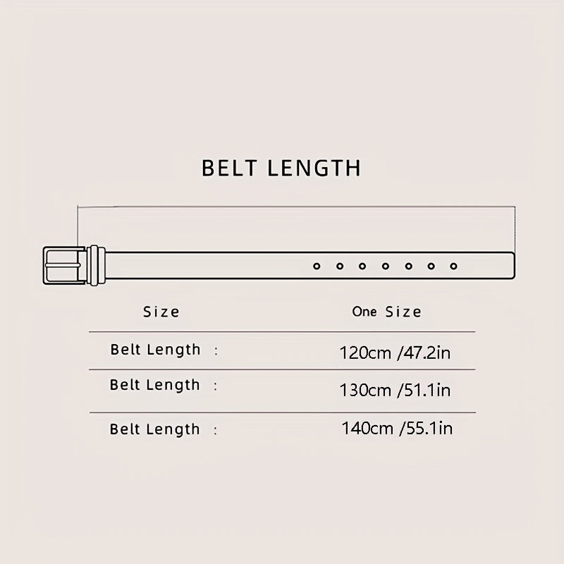 Men's Casual Pin Buckle Belt