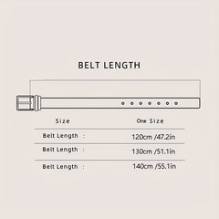 Men's Casual Pin Buckle Belt