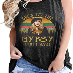 Print Graphic Sleeveless Tank Top