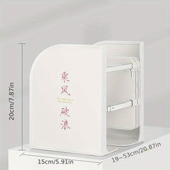 Adjustable Metal Bookends for Organizing Office Books