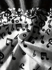 Teens 3D Musical Notes Sweatshirt Casual Pullover Street Wear