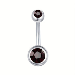 6pcs Surgical Steel 14G Navel Piercing Body Jewelry Men Women