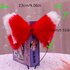Fox Ears Headband for Cosplay Party