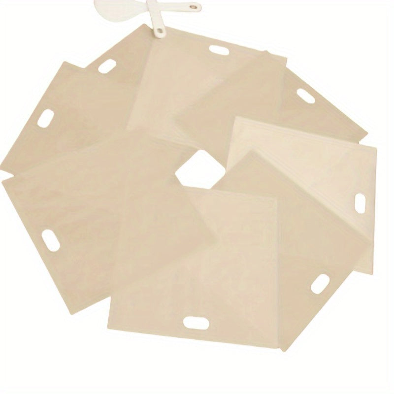 8pc Non Stick Toaster Bags Reusable Heat Resistant Easy Clean