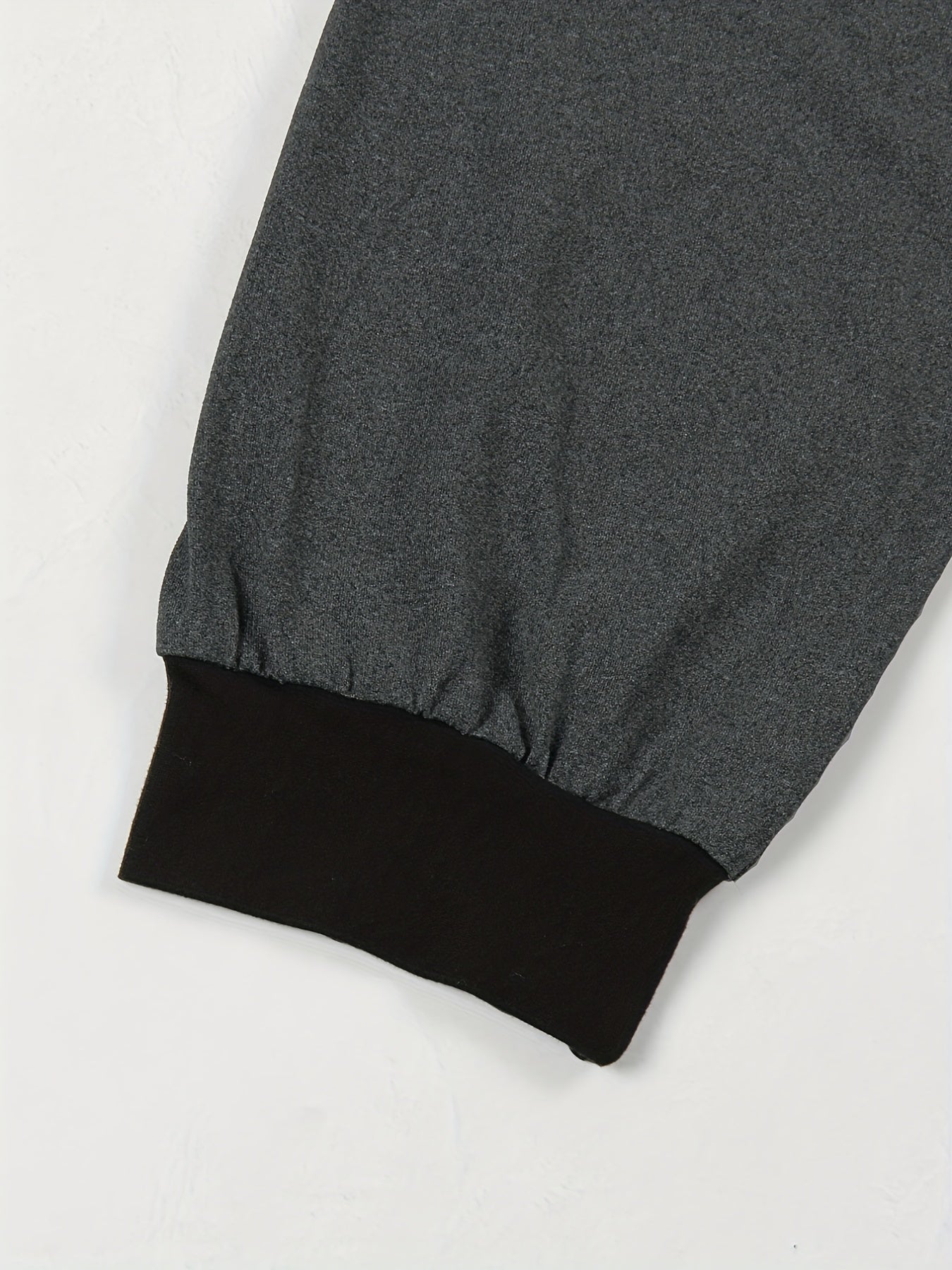  Colorblock Raglan Sleeve Top & Joggers Set