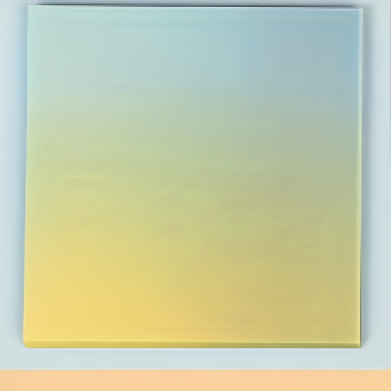 Reusable Solid Semi-Transparent Sticky Notes