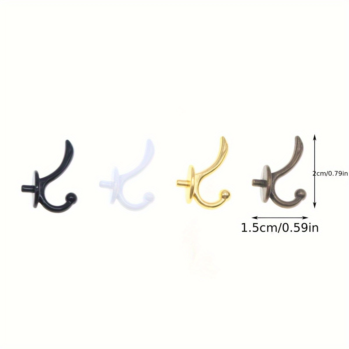 Dollhouse Mini Hooks Living Room Bedroom Accessories