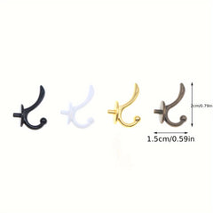 Dollhouse Mini Hooks Living Room Bedroom Accessories