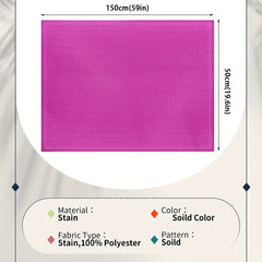 Solid Colors Satin Fabric For Wedding Dress Crafts Costumes