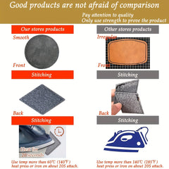 30pcs Blank Leather Patches Adhesive Trucker Hat Repair Patch DIY