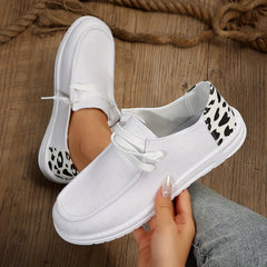 Women's Dairy Cow Pattern Walking Shoes - Light & Breathable