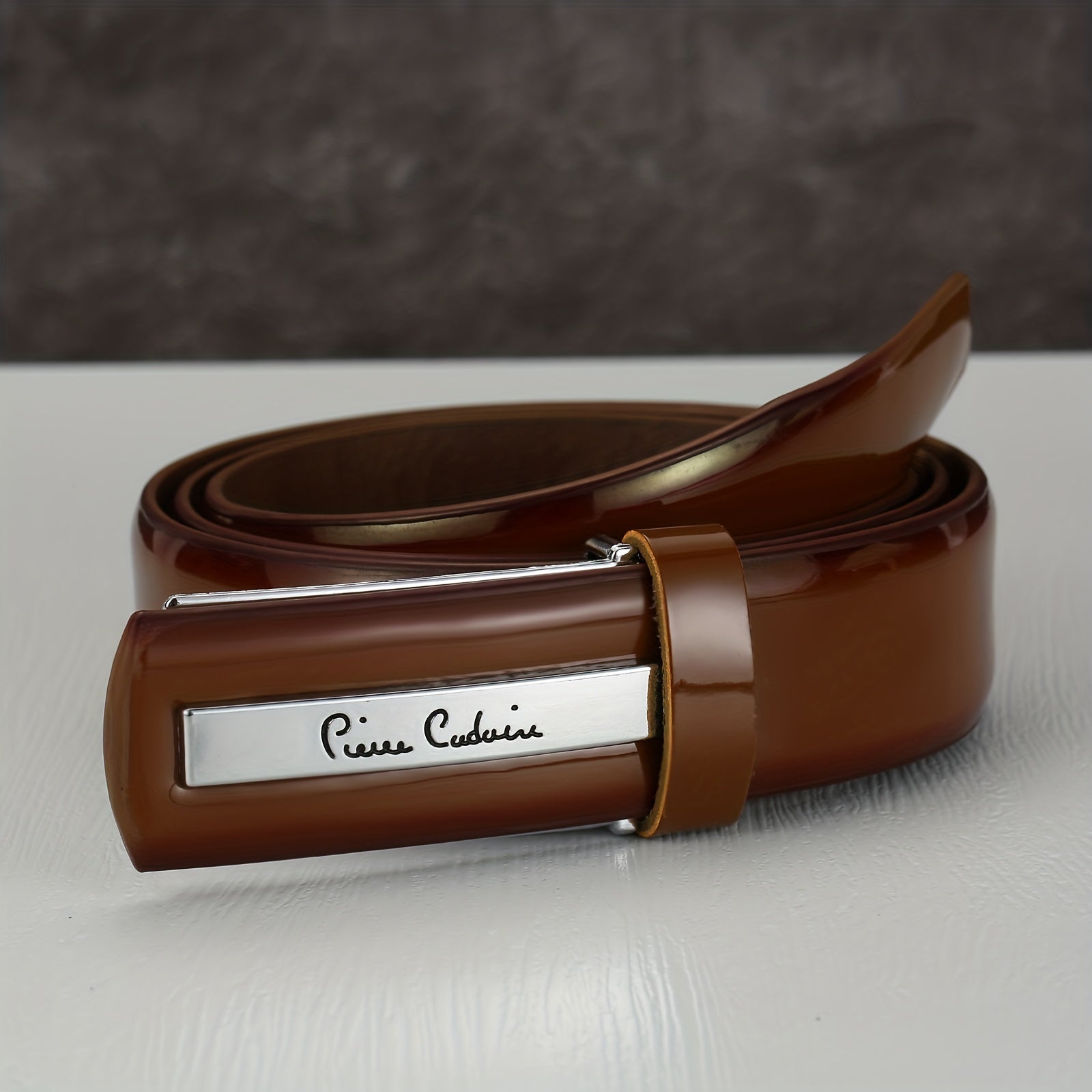 Classic Leather Men's Belt in Black Color
