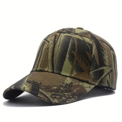 Men's Camo Forest Baseball Cap Sun Protection Hat