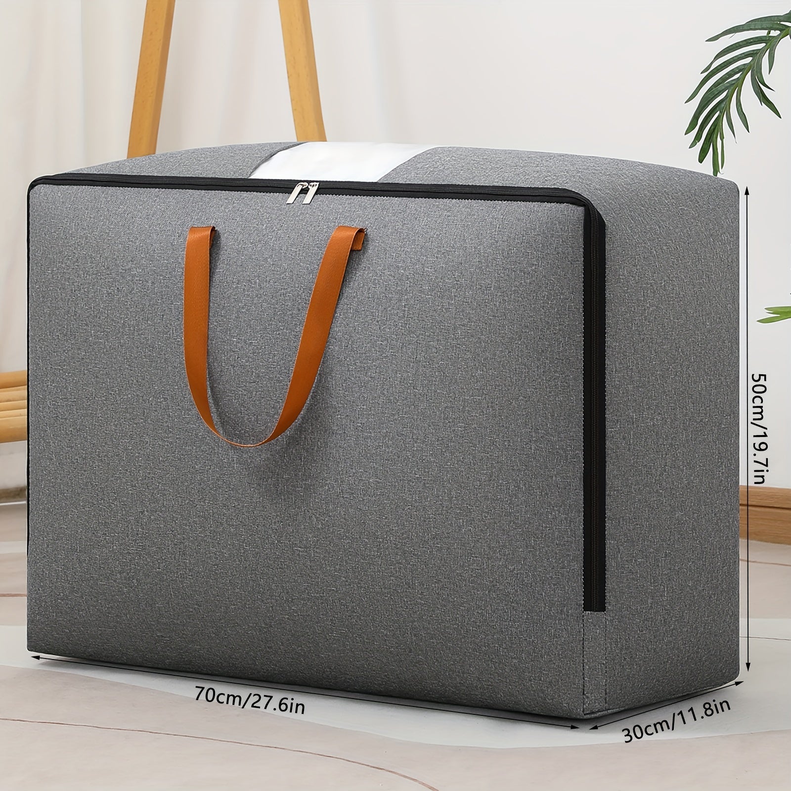 Large Capacity Quilts Storage Bag w/ Handles - Household Organizer