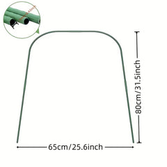 3pcs Greenhouse Hoops Garden Pole Grow Tunnel Frame Greenhouse Pipe