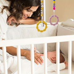 Silicone Round Belt Baby Teether Molar Stick
