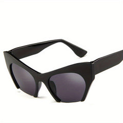 Y2K Cat Eye Sunglasses UV400 Sun Shades for Summer Beach Party