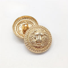 Metal Lion Sewing Buttons for Shirt Coat Suit Ideal Gift Choice