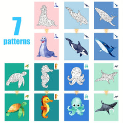 Halloween Christmas Stickers Book Crafts Paint Books Birthday Party Favor