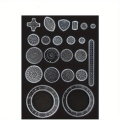 Spirograph Drawing Set Interlocking Gears & Wheels Geometric Ruler Creative