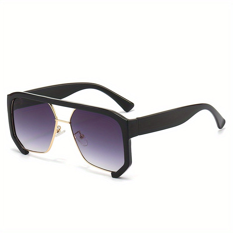 Fashionable Irregular Semi-rimless Sunglasses for Outdoor Activities