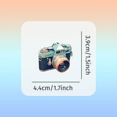 55pcs Vintage Camera Stickers Waterproof Decals for Phone Luggage Water Bottles