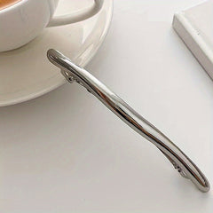 Silvery Alloy Hair Clip Duck Billed Style Hair Accessories Women