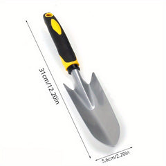 1pc Garden Trowel Hand Shovel 2 Piece Cast Aluminum Heavy Duty