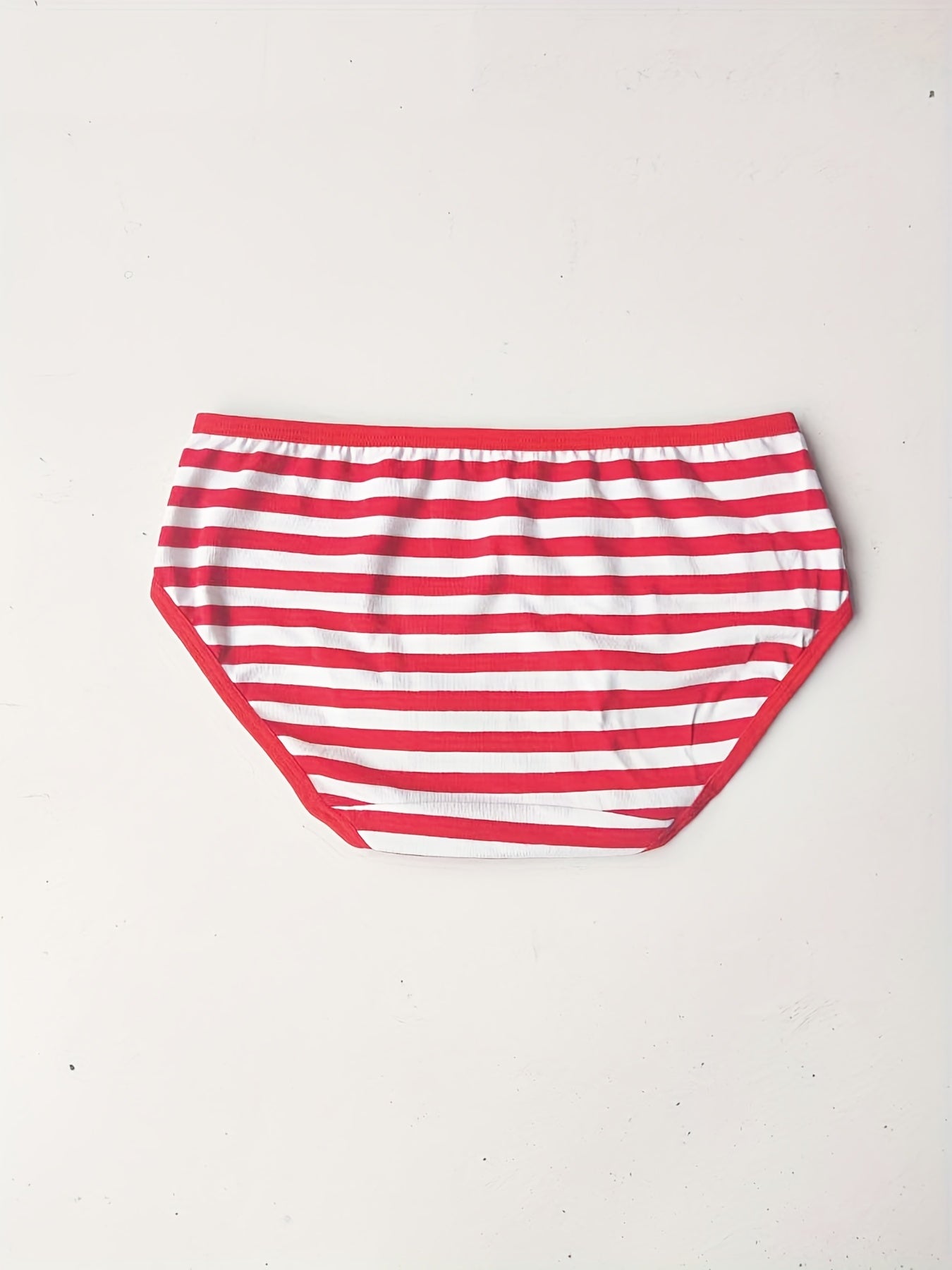 Maple Leaf Print Red Briefs Comfy Stretchy Intimates Panties Women's Lingerie