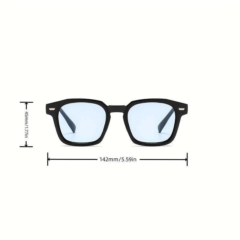 Retro Square Sunglasses UV400 Sun Shades Glasses