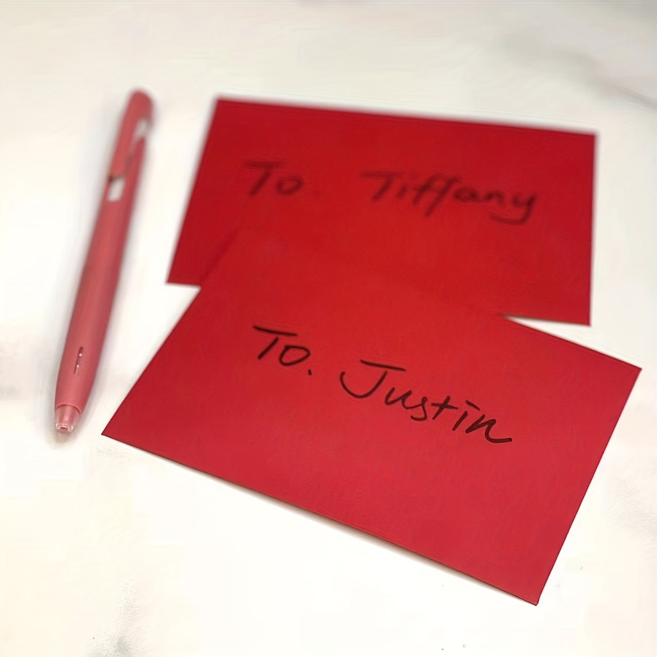24pcs Red Paper Envelope Invitation Graduation Supplies Greeting Card Candy Bag